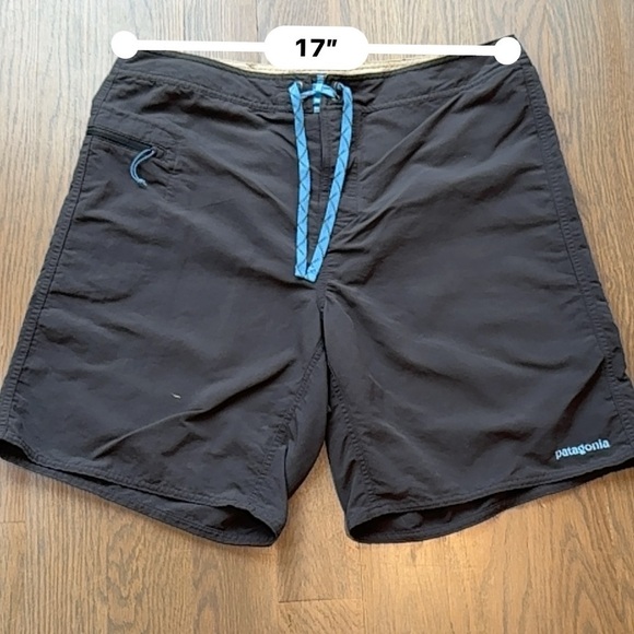 PATAGONIA Men’s 36 Wavefarer Board Shorts Swim Beach Trunks navy blue A31 - Picture 4 of 10